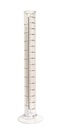 One Piece Plastic Test Tube with Volume Markings - 14 in.