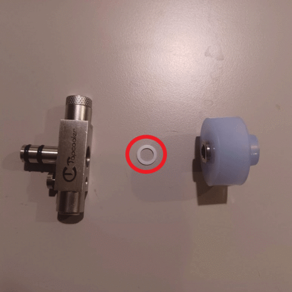 Replacement White Washer for Tapcooler Body Stem